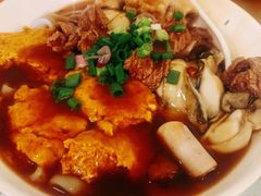 蟹王膏牛肉竹肠干捞河粉-荔林食店(西华路店)