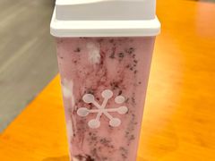 66颗蓝莓桑葚奶昔-奈雪的茶(石家庄万象城店)