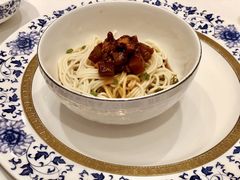 麻酱拌面配八宝酱丁-Yan Ting 宴庭中餐厅(上海静安瑞吉酒店)
