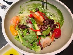炭烤海虾芦笋色拉-LE COQ大公鸡小酒馆(北京首店)