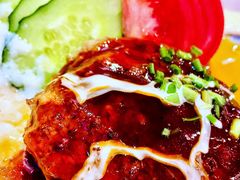 日式牛肉汉堡定食-平成屋·午肴夜酒(四川北路店)