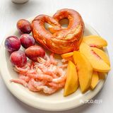 早餐45｜黄桃甜虾拼盘，普雷结永远的爱