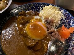 温泉蛋牛肉咖喱饭-醉虎传(南锣鼓巷店)