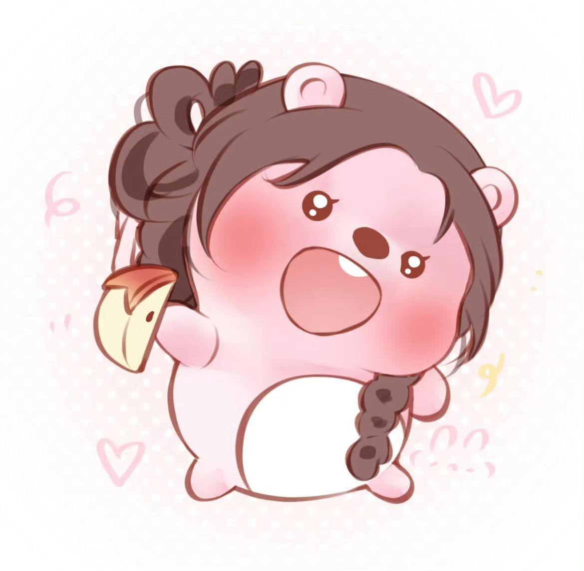 卡通狗狗头像萌