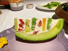 蜜瓜香兰叶蛋糕-狮拾久·现代新加坡料理(福田COCO Park店)