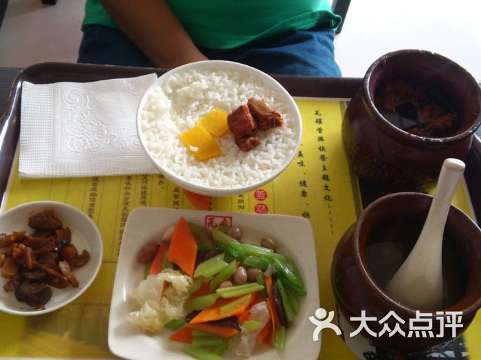小瓦罐营养快餐(永盛街店)排骨豆角套餐图片 - 第3张