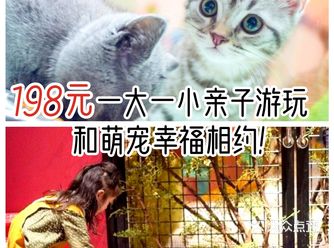 198元一大一小亲子游玩，和萌宠幸福相约！