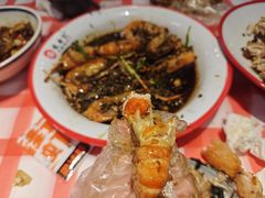 -在老街·淮安大排档·甜麻干煸龙虾·烧烤(河下古镇店)