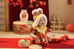 点击看大图 -童趣自然光儿童摄影工作室