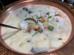 豆浆竹笙煮桂鱼-佬麻雀·新湘菜(珠海金发购物中心店)