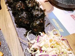 金枪鱼泡菜饭团-冰川延边料理·炭烤串(原小木屋店)