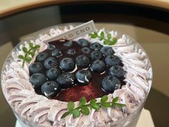 森系蓝莓可可-勒甜LO CHO·私人订制低糖代糖纯动物奶油生日蛋糕(新开路店)