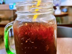 冰镇桂花柠檬酸梅汤-鸭小妹鸭血粉丝(老门东店)