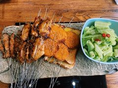 烤翅中蜜汁-一心烤坊·烧烤店