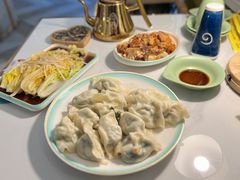 韭菜大鲜虾水饺-岳姥姥饺子(泺文路店)