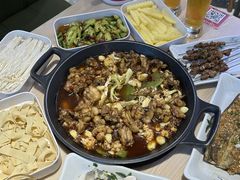 -大院涮烤·东北经典老味烧烤·铜锅涮肉(江南东路店)