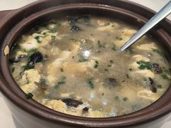 菌菇鸡蛋汤-喜盈门.鱼鲜家味(金马店)