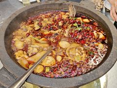 麻辣石锅鱼-沣峪鱼庄