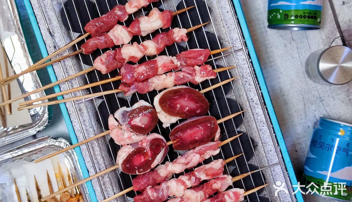 在家也可以烤串啦 呼伦贝尔的羔羊肉安排上
