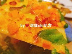 咸蛋黄双拼比萨-必胜客(花舞大唐博物馆店)