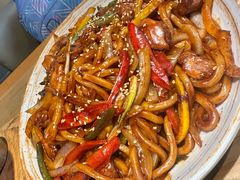 椒麻鸡肉乌冬面-魏客咖啡(中铁中心店)