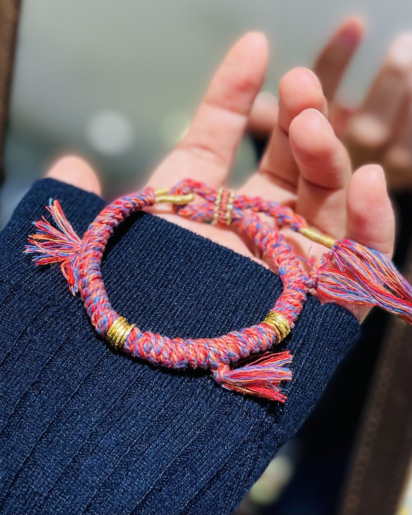 我可太爱藏式手编绳了