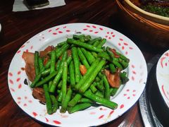 乡下虾酱炒豆角-广府乡下·饭庄(新港东路店)