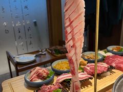 -明洞阿姨·韩式酱蟹烤肉·创意料理(三元桥店)