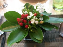 台花-广州中心皇冠假日酒店-环市食坊·海鲜自助餐厅