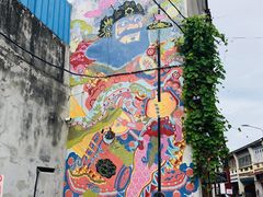 -槟城街头艺术街区