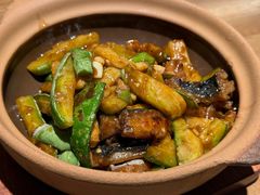 甜晒鲅鱼茄子煲-KŌNG胶东小馆(华熙店)