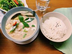 中部绿咖喱鸡肉-帕蓝·暹罗料理(曲阳店)