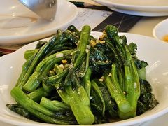 蒜茸炒菜心-利苑酒家(合景国际金融广场店)