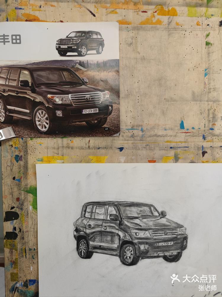汽车素描-大众点评
