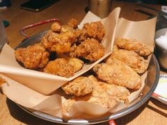 炸鸡翅一半一半-富乐满韩国正宗炸鸡韩国料理(虹泉路店)