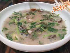 苋菜煮皮蛋-微食·原产地湘菜