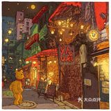 漫画世界中的东京🏰！