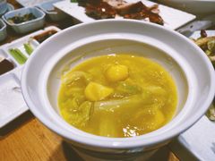 浓汤栗子白菜-四季民福烤鸭店(前门廊房二条店)