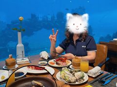 -海棠湾洲际-涛·海底餐厅·美人鱼·自助餐·海底隧道