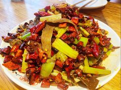 招牌川椒爆毛肚-福苗小骆驼烧烤(莲湖路店)