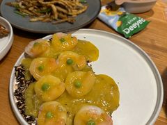 蟹黄脆野米明虾丸子-竹里馆·淮扬菜·功夫茶(老门东店)