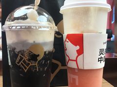 芝麻汤圆豆豆茶-喜茶(北京三里屯太古里店)
