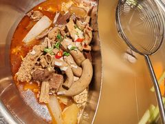 特色牛杂鸳鸯锅-左庭右院鲜牛肉火锅(新梅广场店)