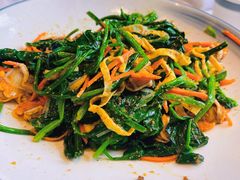 毛蛤蜊拌菠菜-新时代大酒店(仰口路店)