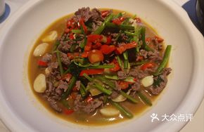 Sesame Oil Flavored Yellow Beef