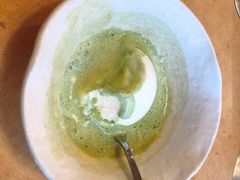 抹茶浇冰淇淋-蟹道乐(道顿堀本店)