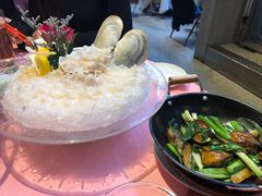 -鲜入围煮花胶鸡海鲜火锅