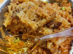 辣白菜五花肉焗饭-北大家园食堂