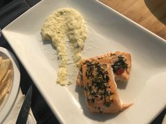 烤三文鱼配黑松露土豆泥-EATALIA意塔利意式餐厅(鼓楼店)