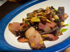 蕨耙炒风肉-夜郎国·贵州菜(南山店)